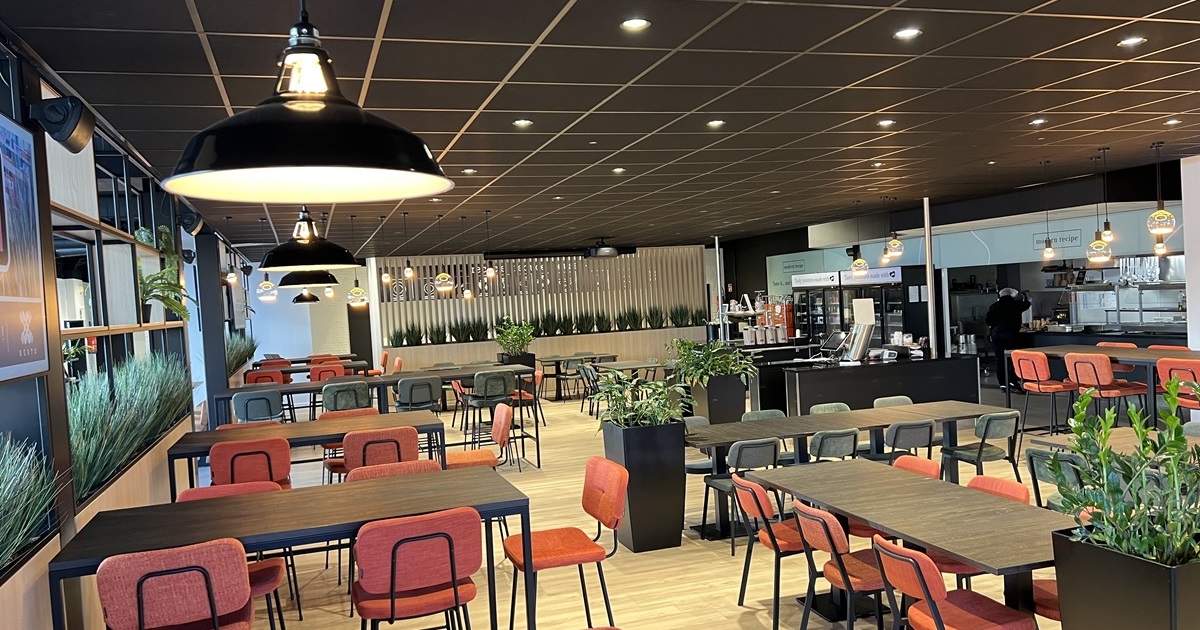 Renovatie bedrijfsrestaurant